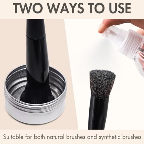 Embagol Rinse-Free Makeup Brush Cleaner - 500ml Quick-Drying Vegan Solution