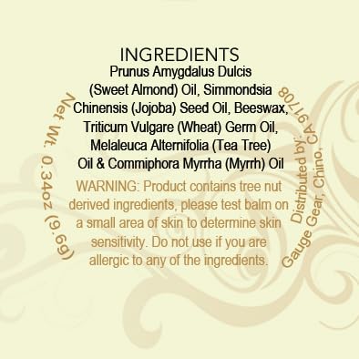 Twin Pack Ear Stretching Balm with Jojoba & Natural Oils - Piercing Aftercare Salve