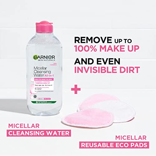 Garnier Micellar Cleansing Water 400ml - Gentle Makeup Remover