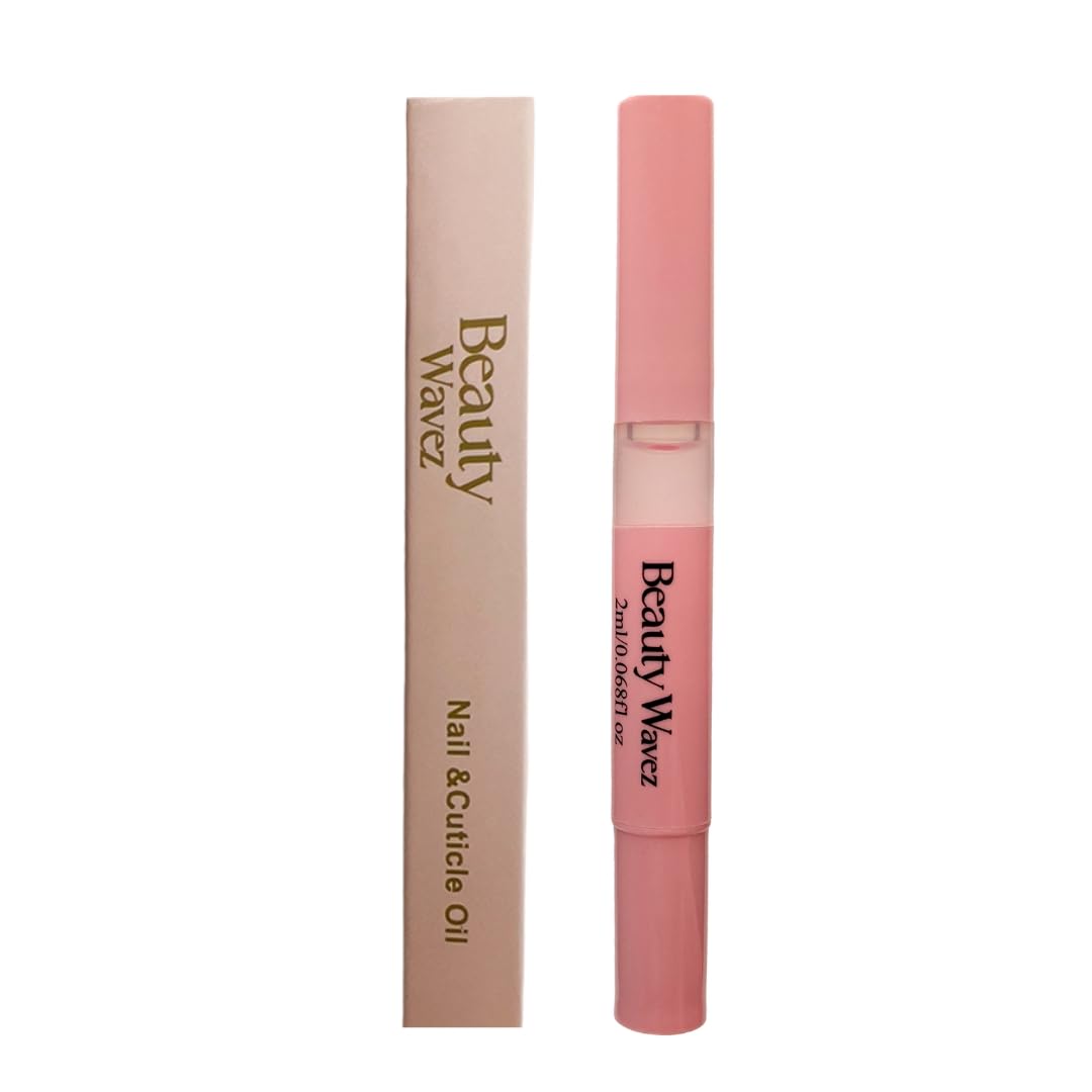 Nail Growth Oil Pen - BeautyWavez Vitamin E & Essential Oils for Brittle, Peeling Nails | 0.68 fl oz