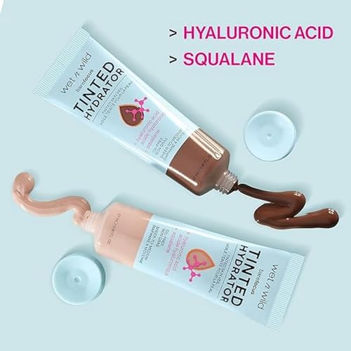 wet n wild Bare Focus Tinted Hydrator - Medium Tan, 2 Pack