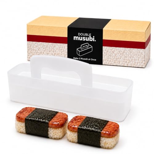 Large Double Musubi Sushi Maker Mold | Non-Stick Rice Ball Press