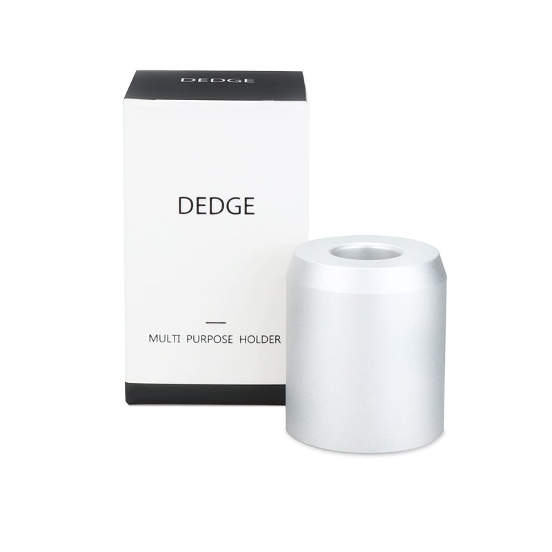 DEDGE Safety Razor Stand Matte Silver-Razor Holder Stand-Double Edge Safety Razor Stand-Shaver Holder for Bathroom Accessory-Opening Dimension is 1.7cm/0.67"