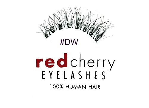 Red Cherry #DW Demi Wispies Human Hair False Eyelashes - 6 Pairs Pack