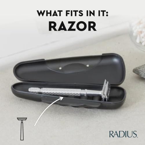 RADIUS Lavender Travel Case Set - 3 BPA-Free Cases for Toiletries