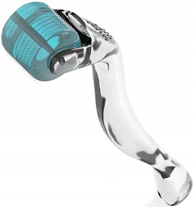 Foligain Hair & Scalp Roller with 540 Titanium Micro Needles for Hair Growth