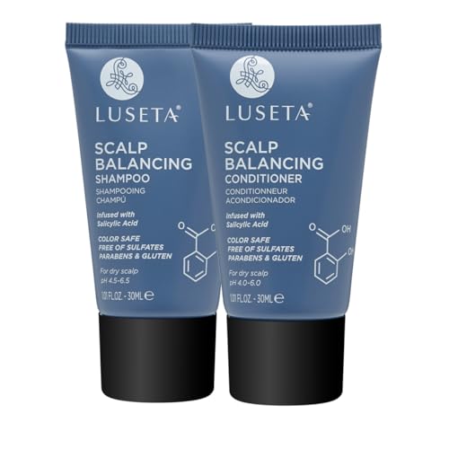 Luseta Scalp Balancing Shampoo & Conditioner Travel Set - 2 x 1.01 Oz