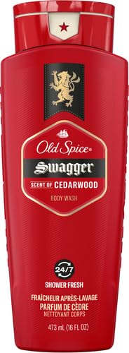 Swagger Body Wash for Men, 21 fl oz - Fresh Lime & Cedarwood