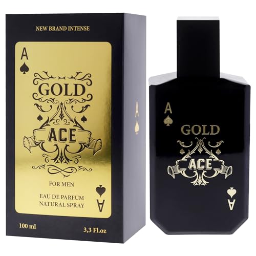 New Brand Gold Ace Men’s 3.3 oz EDP Spray - Fresh Spicy Fragrance