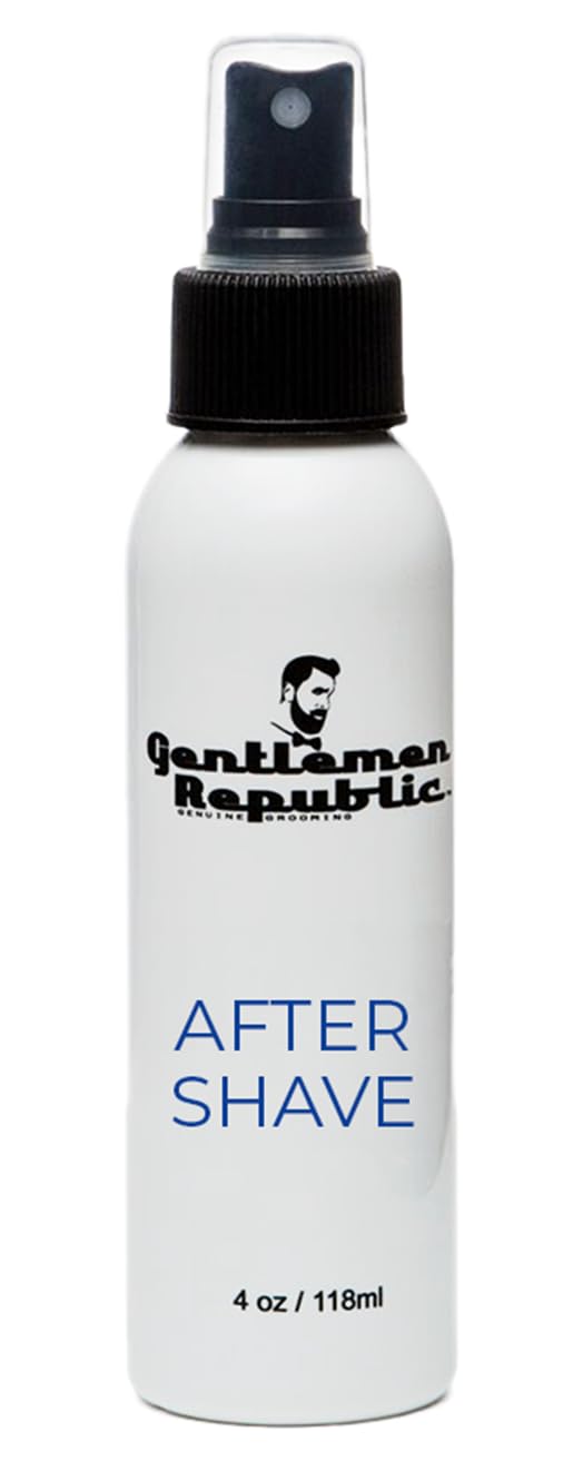 Gentlemen Republic Shaving Kit - Shaving Gel and After Shave Combo Pack - Alcohol, Lather and Dye Free Clear Shave Gel with Aftershave, 2 Pack