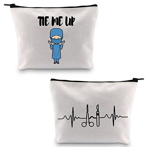 Tie Me Up Bag: GJTIM Funny Surgical Tech Makeup Pouch – Zippered Cosmetic Bag