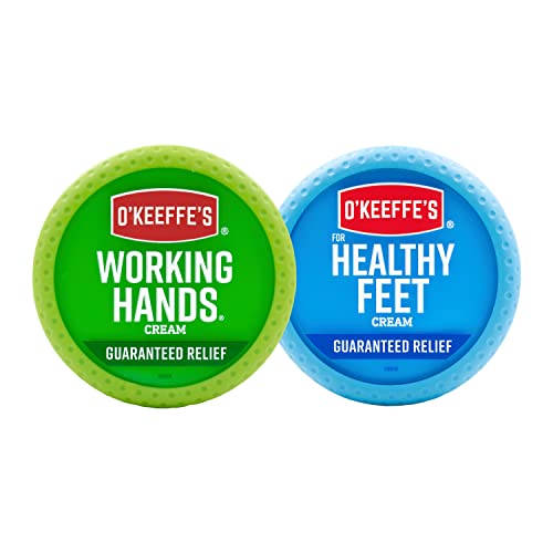 O'Keeffe's Working Hands and Healthy Feet Repair Cream Combo Pack