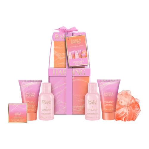 Baylis & Harding Luxury Pamper Gift Set for Women - Jojoba, Vanilla & Almond Oil