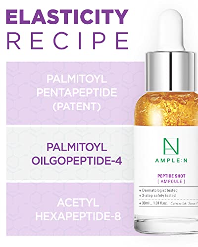CORÉANA AMPLE:N Peptide Shot 2X Ampoule Korean Copper Firming Serum 1.01 fl oz