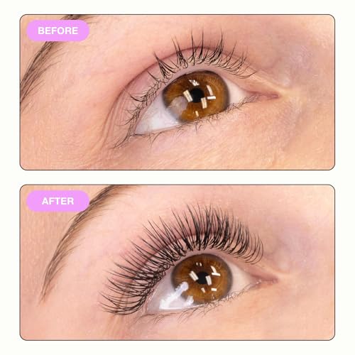 Curacoro Ellipse Flat Lash Extensions - 0.20 D Curl 10mm Matte Black