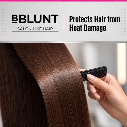BBLUNT Heat Protectant Spray for Hair - Thermal Shield & Frizz Control, 150ml