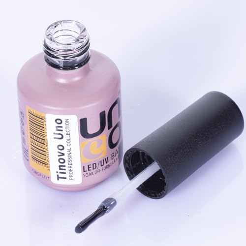 Tinovo Uno Strong Rubber Base Gel - Long Lasting Clear Nail Coat