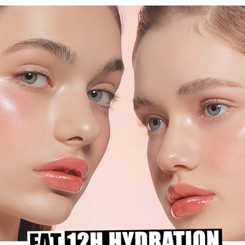 QBPPSSRY 04 Lip Oil with Large Brush Head 8 Colors Hydrating Glossy Lip Glow 0.16 fl oz