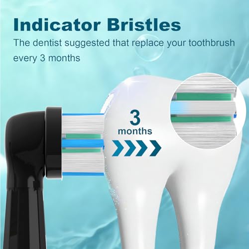 Swistarhan Replacement Heads for Oral-B iO Series (8 Pack)