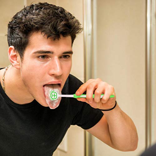 Tongue Cleaner Brush Set - 3 Pack for Fresh Breath & Oral Health