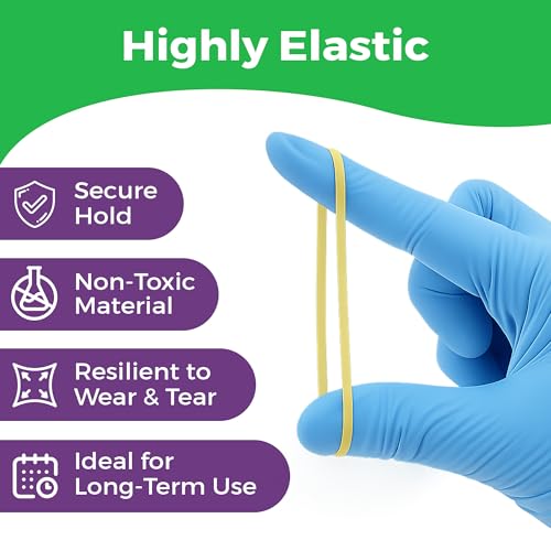 5/16 Inch Orthodontic Rubber Bands for Braces - 100 Pack