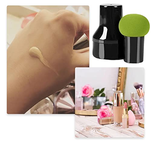 2 Pack Makeup Sponges with Handles - Foundation & Cream Applicators