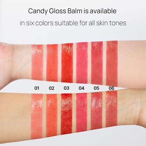 YNM Candy Gloss Balm 02 Pink Sunset - Moisturizing Lip Balm, 3g