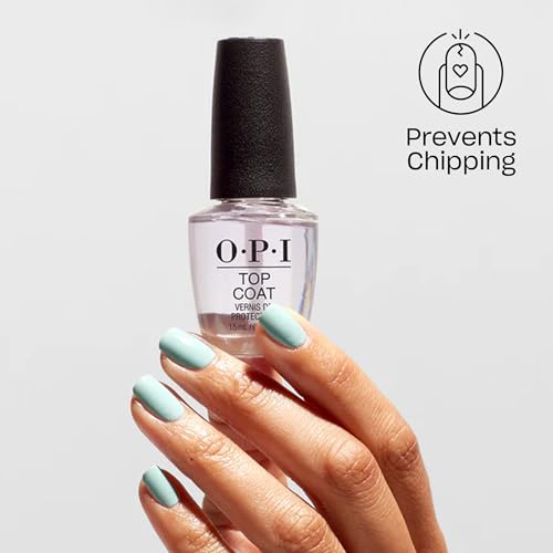 OPI Top Coat Nail Lacquer | Clear, Quick-Drying, Chip-Resistant Finish
