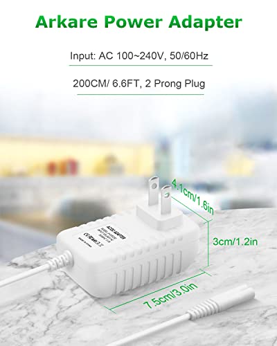 Waterpik Charger Replacement for WP-360 WP462 WP-462W WP-400 WP-440 WP-450 WP-460 WP-463 WP-464 WP-465 WP-468