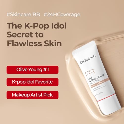 Cell Fusion C No.19 Light BB Cream 1.01oz - Tinted Moisturizer for Sensitive Skin & Pore Blur