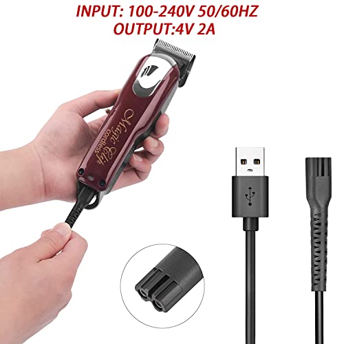 USB Replacement Charging Cord for Wahl Clippers, Finale & Vanish Shavers