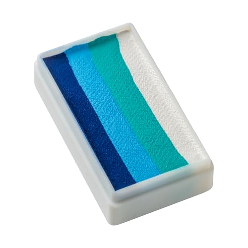 TAG Body Art 1-Stroke Split Cake Face and Body Paint - Ocean, 30g