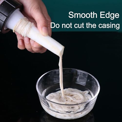 Vugyue Sausage Filling Machine with 3 Tubes - Easy Homemade Sausage Maker