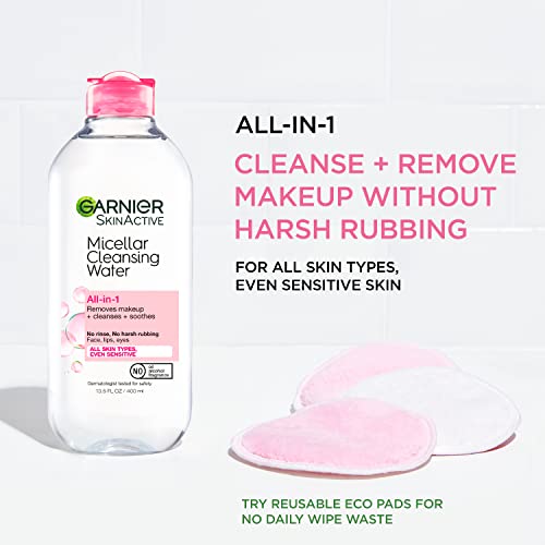 Garnier Micellar Cleansing Water Set for All Skin Types - 13.5 fl oz & 3.4 fl oz