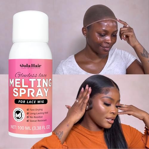 Dolahair Wig Install Kit - 100ml Lace Melting Spray, Glue, Remover & Band