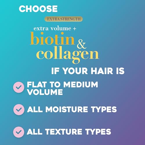 OGX Biotin & Collagen Volumizing Shampoo for Thicker Hair - 25.4 fl oz