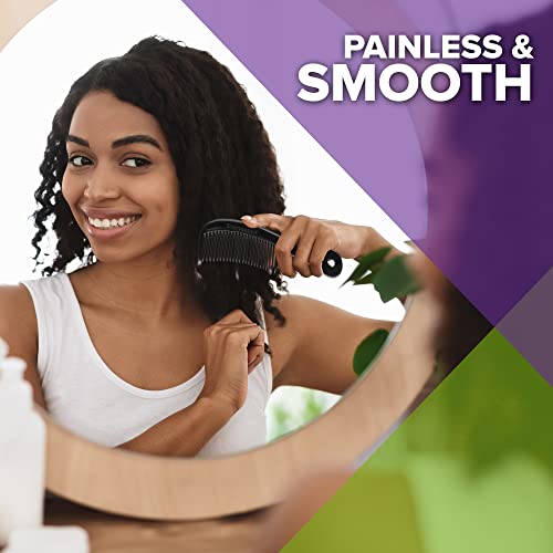 Mars Wellness 4 Piece Professional Comb Set Black (Pack of 2) - Premium Quality Hair Styling Tools