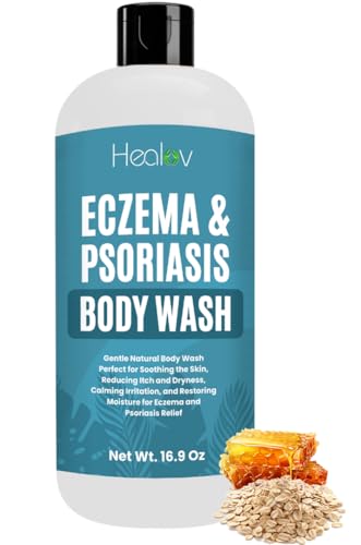 Natural Eczema Body Wash for Dry Sensitive Skin Relief