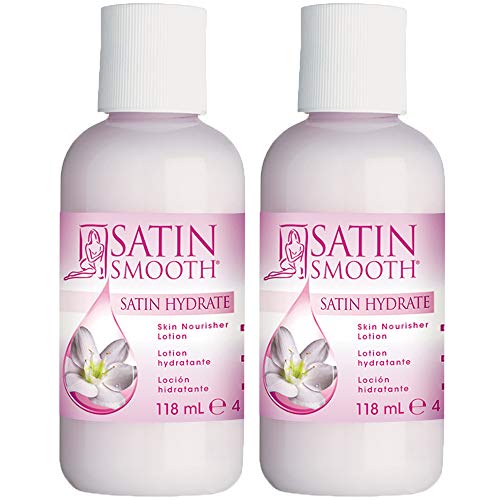 Satin Smooth Post-Wax Hydrating Skin Nourisher Lotion - 4 fl oz, 2 Pack