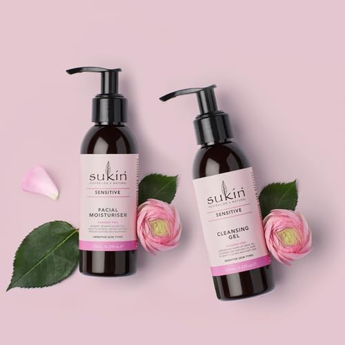 Sukin Sensitive Skin Facial Moisturizer - 4.23 oz Hydrating Cream