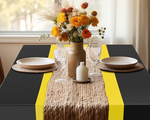 Oudain 3-Pack Waterproof Disposable Tablecloths, 54" x 108"