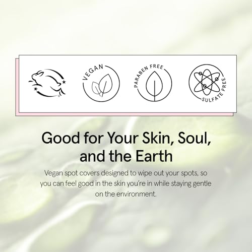 Grace & Stella 72 Pack Award-Winning Clear Pimple Patches with Mirror Case - Acne Spot Treatment