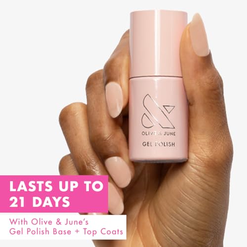 Olive & June HEMA-Free Gel Nail Polish - The Queen Takes Her Tea with Milk, 21 Days of Wear