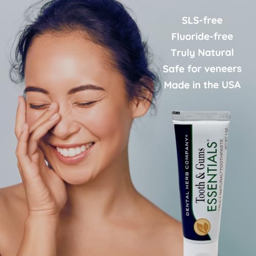 Natural Fluoride-Free Toothpaste Travel Size - 3 x 1oz Tubes