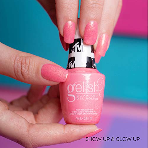 Gelish MINI MTV Collection TPO-Free Gel Nail Polish - Show Up & Glow Up, 9mL