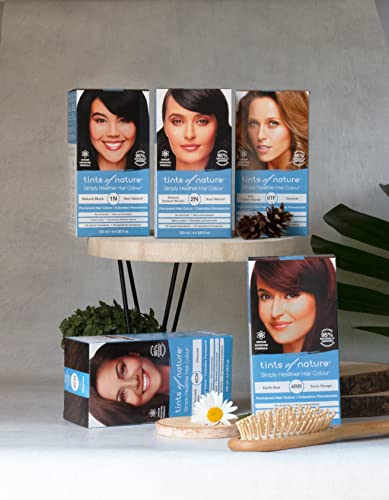 Tints of Nature 7R Soft Copper Blonde Permanent Hair Dye - Vegan & Ammonia-Free