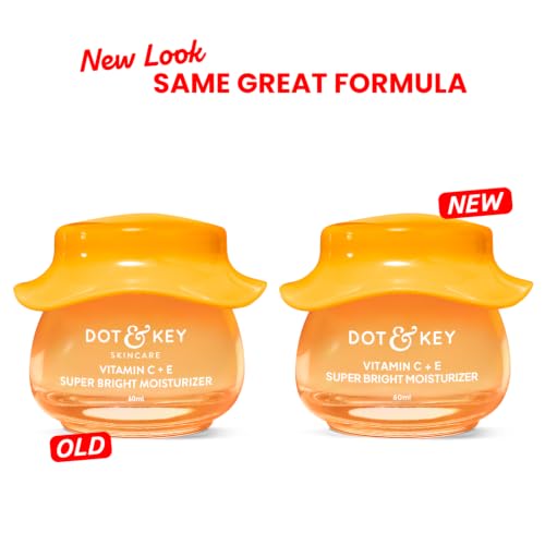 Dot & Key Vitamin C + E Sorbet Face Moisturizer, Lightweight Daily Cream 60ml