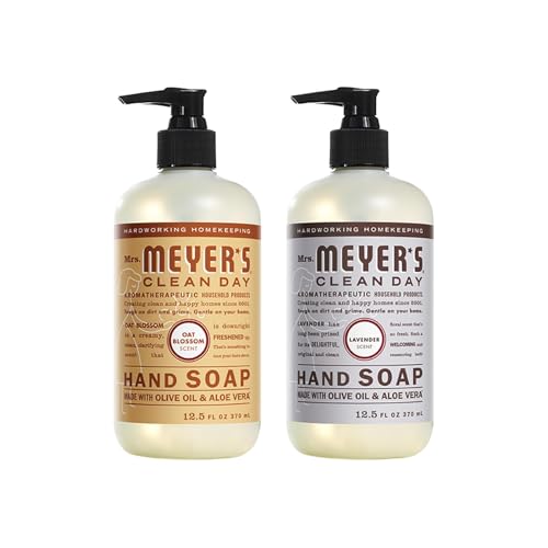 Mrs. Meyer's Clean Day Liquid Hand Soap - Lavender & Oat Blossom Duo