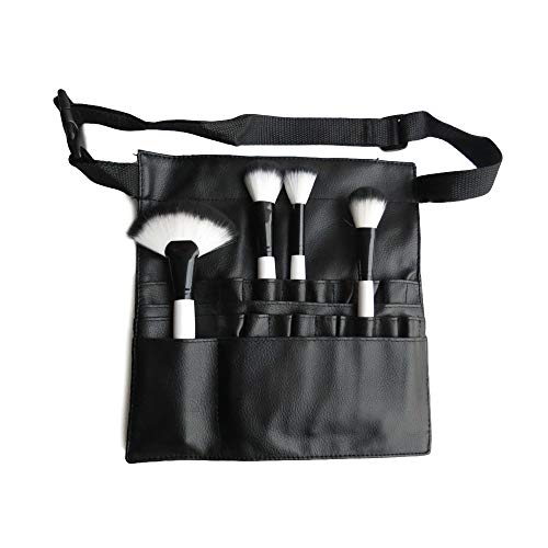 SteelFever Professional Makeup Brush Bag with 22 Pockets & Adjustable Belt