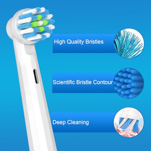 Cellena 16-Pack Replacement Toothbrush Heads for Oral-B Electric Toothbrushes
